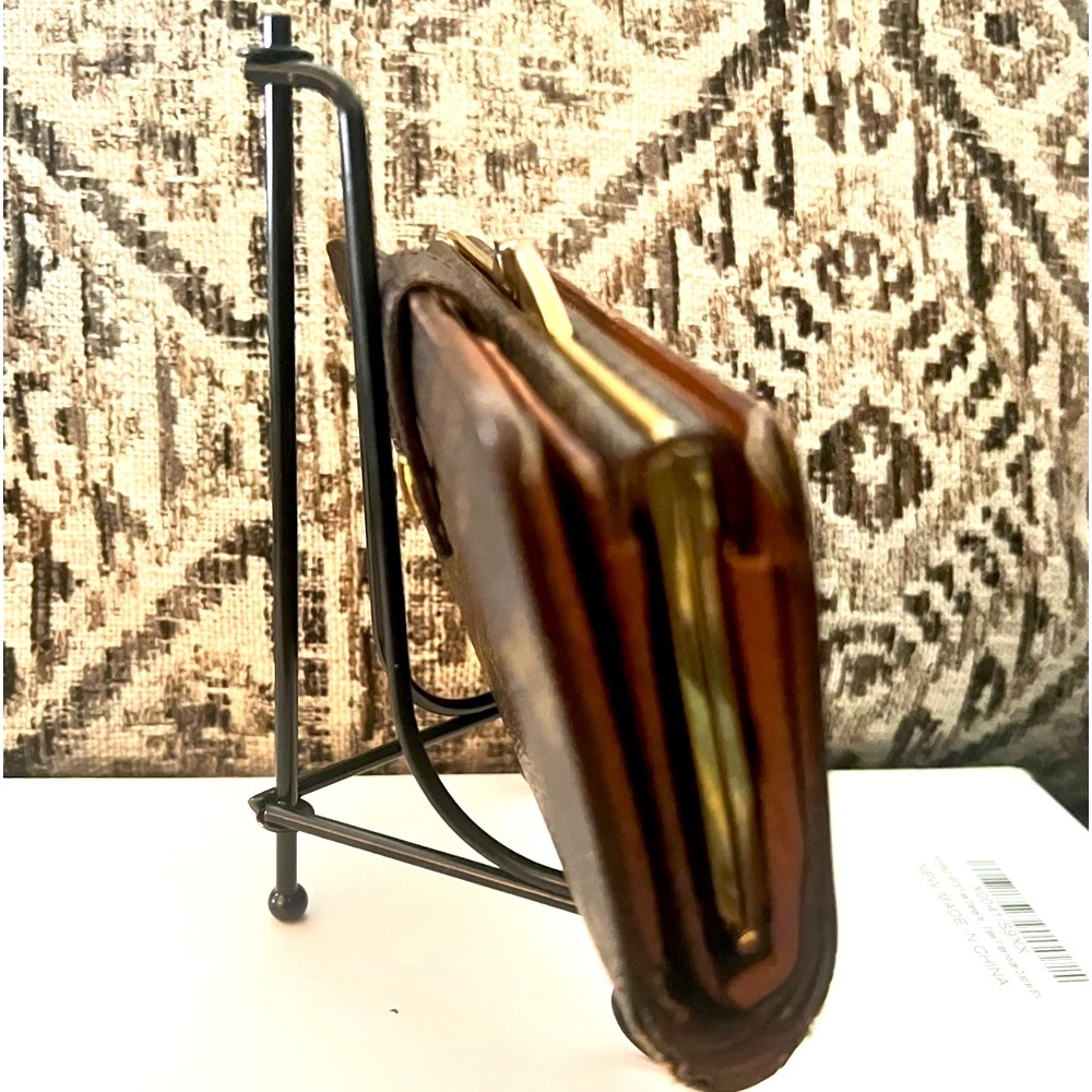Bundle of 2 Iron Wallet, decorative plate, art display stands NWT - Picture 3 of 6